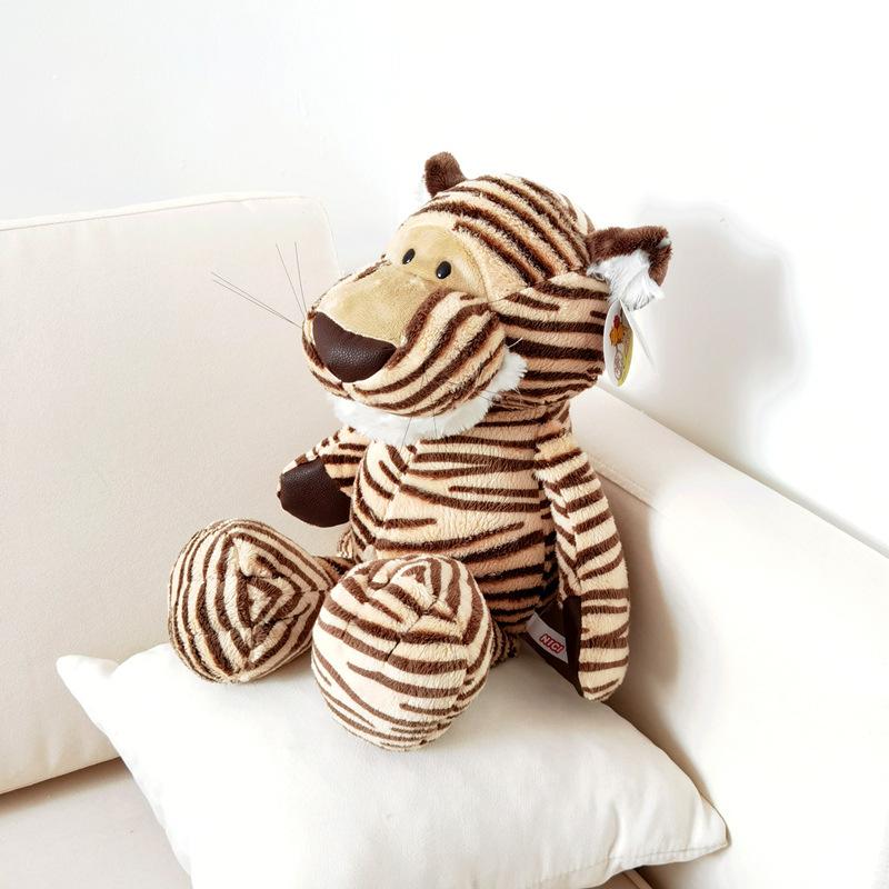 25/35cm Forest Animals Stuffed Plush Cute Giraffe Elephant Monkey Lion Tiger Plush Animal Toys Christmas Gifts Plush Toy