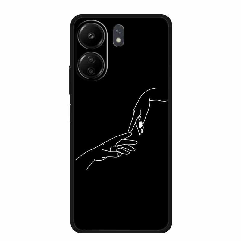 Colorful Cross-border Phone Case for Redmi 13 4G/Note 13R 5G/Poco M6 4G