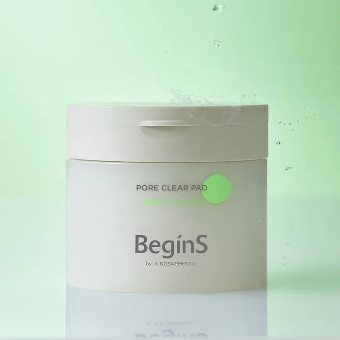 Начинается с Jung Saem Mool Pore Clear Pad 70 штук (с 5 мл Сыворотки для совершенствования пор)
