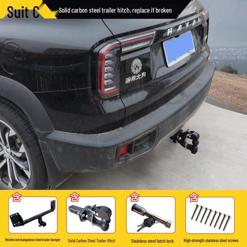 Усиленное фаркопное устройство Haval Big Dog 1-го и 2-го поколений