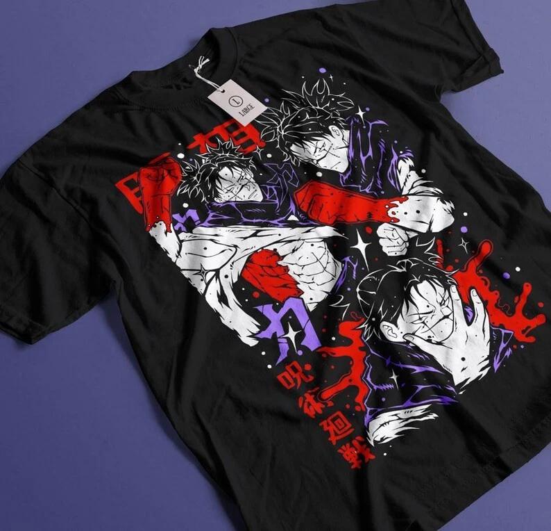 Anime Jujutsu Kaisen Choso Black T Shirt