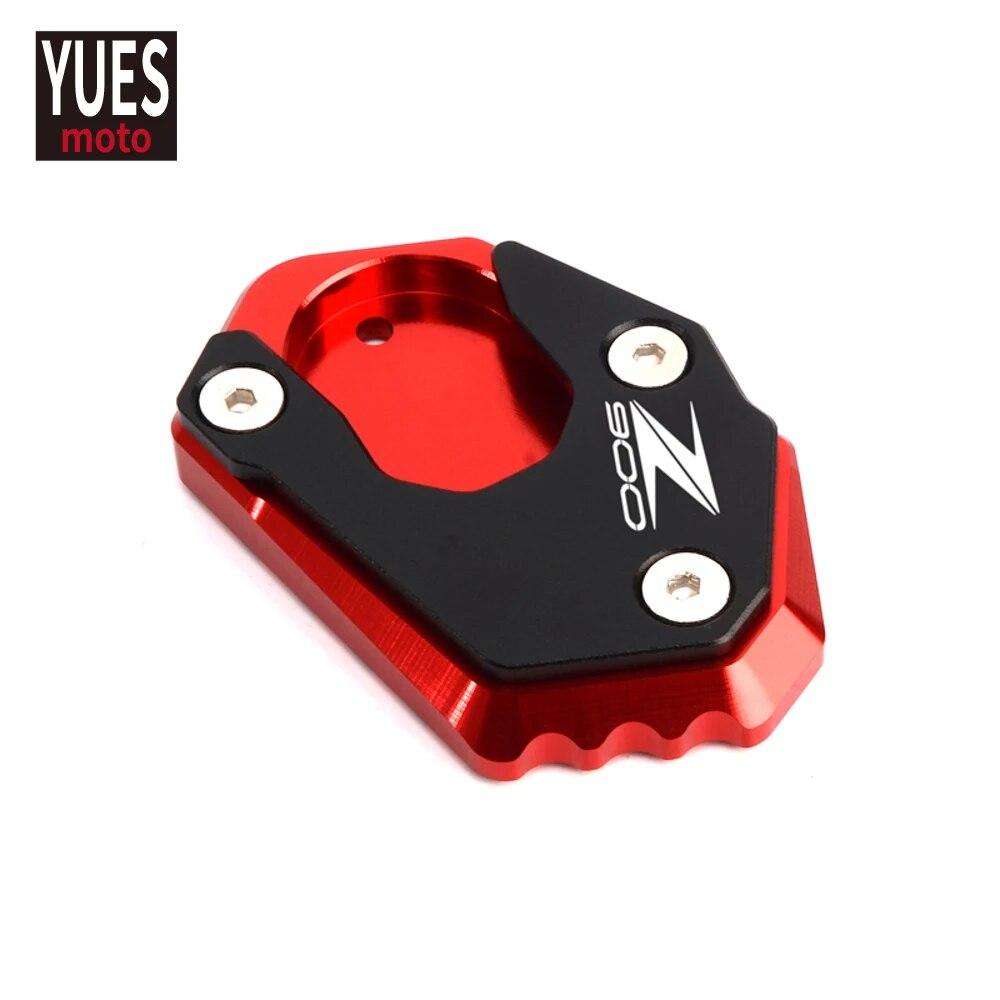 Motorcycle Accessories Kickstand Extension Foot Side Stand Enlarger Plate Pad For KAWASAKI Z900 Z900RS Z 900 2018