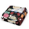 Alphabet Lore English Cartoon Fashion Blankets Villain Letters Flannel Vintage Breathable Throw Fashion Blanket Bedspread Spring Autumn Trav