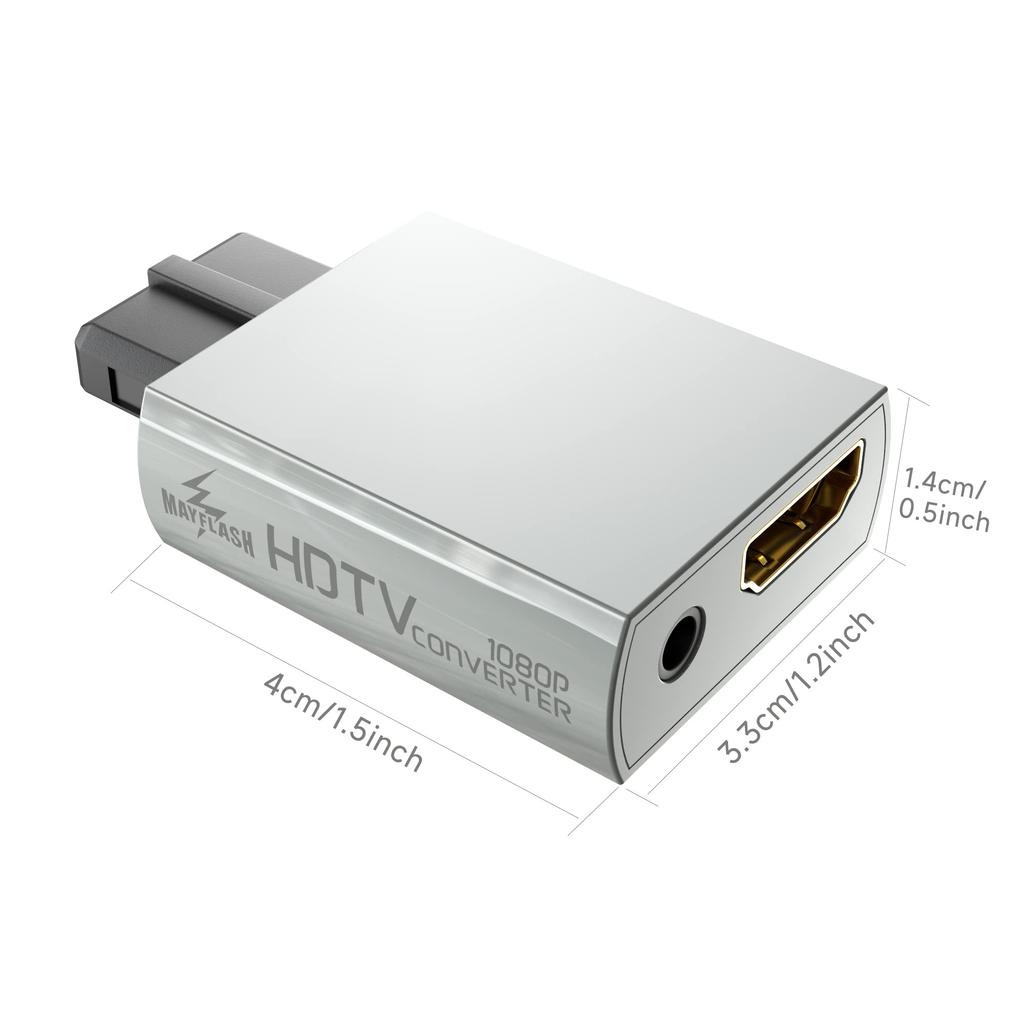 Конвертер Mayflash в HDMI для устройств 1080P Full HD Японский N64/GC/SNES/SFC [Официальный продукт]