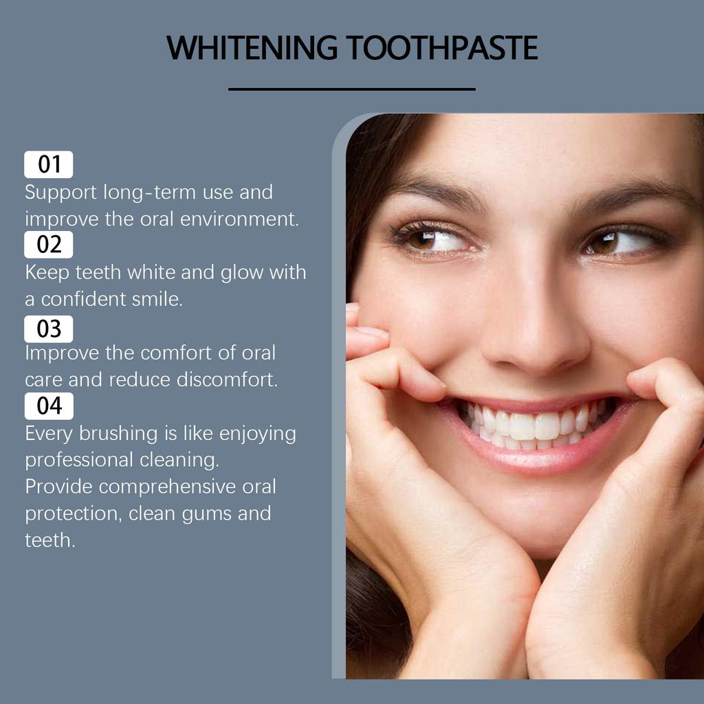 Peppermint Toothpaste Fresh Breath Gentle Enamel Care Daily Oral Clean Whitening Cavity Protection Mint Flavor