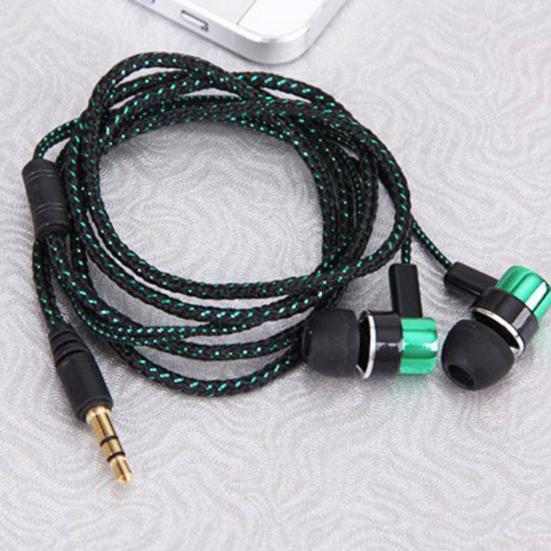 Портативные универсальные проводные наушники-вкладыши 3,5 мм с тяжелыми басами для телефона