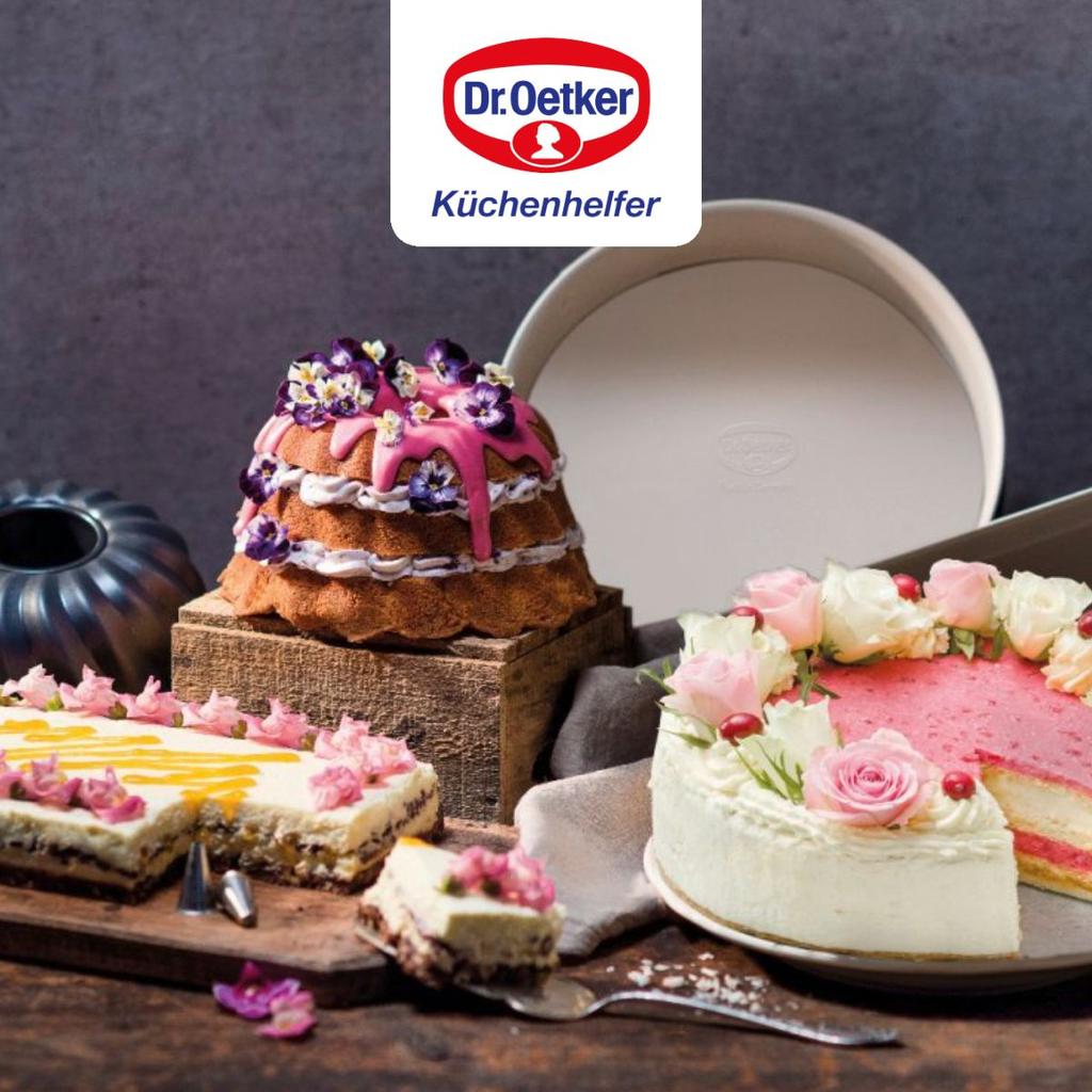 Dr.Oetker Back Trend 28 Cm Double-bottom Savarin and Springform Pan Ref. 4853
