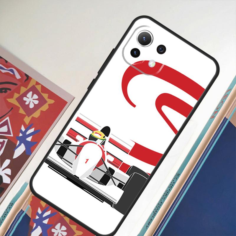 Гонщик Айртон Сенна Чехол Для POCO F5 X4 F4 GT F3 M5 M5s X3 X5 Pro Чехол Для Xiaomi 12T Pro 11T 11 12 13 Lite