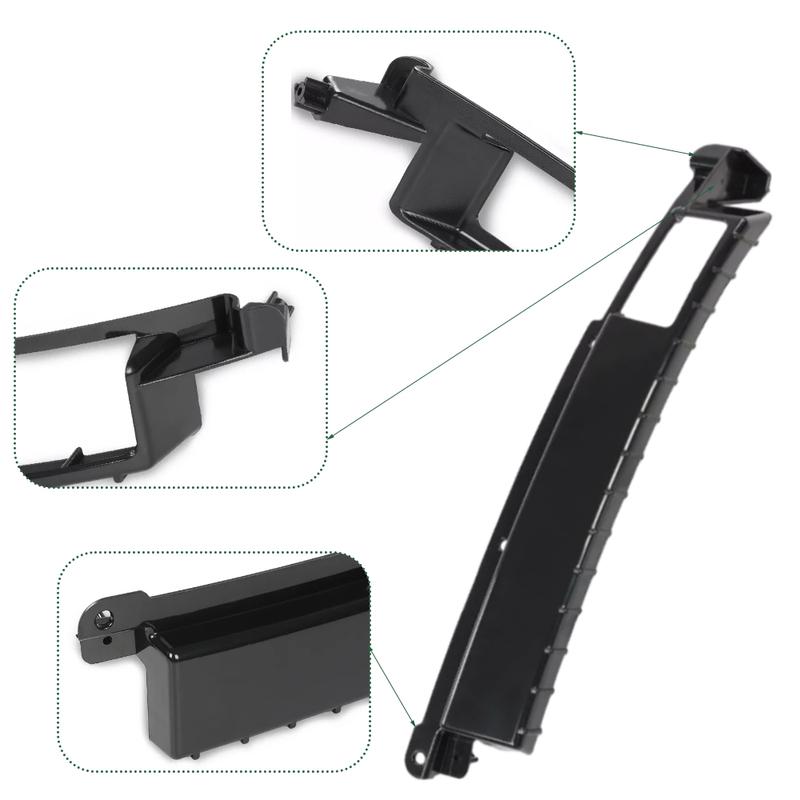 For Ford Fusion Sedan 2013 2014 2015 2016 Pair Left Right Car Front Bumper Support Bracket Retainer DS7Z17E856A DS7Z17E857A