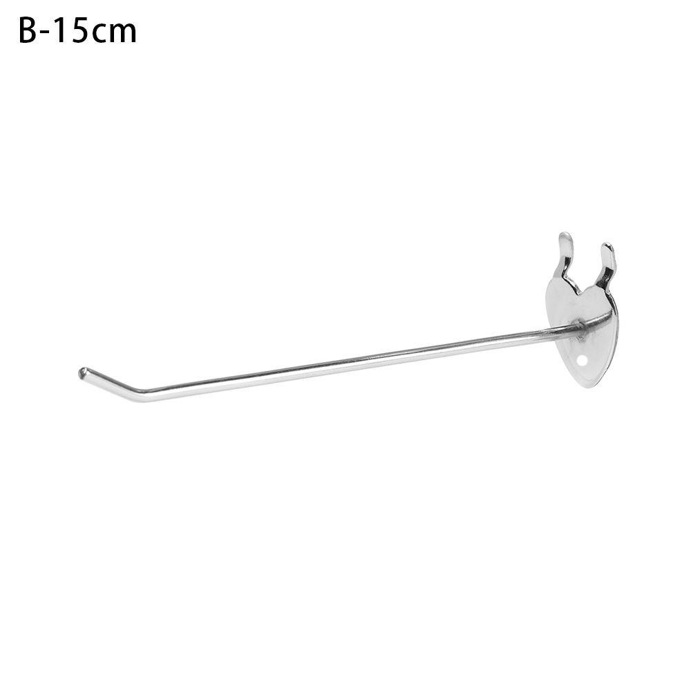 Convenient Metal Hang Fits Perforated Panel Retail Shop Peg Display Hooks Storage Racks Goods Shelf