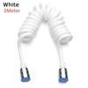 Style Anti-wrap Flexible Toilet Bidet Spring Shower Hose Water Plumbing Bath Sprayer Connect Pipe