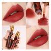 VIBELY Matte Amber Lip Glaze Антипригарная губная помада Amber Leopard Lip Glaze