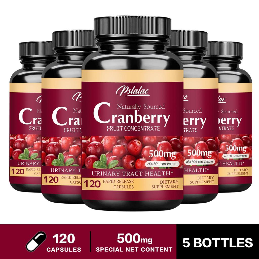 Pslalae - Cranberry Concentrate Capsules - Urinary Tract Health