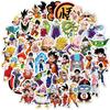 10/30/50 шт. Классические аниме Dragon Ball Водонепроницаемые наклейки Мультяшные наклейки Сон Гоку Игрушки Декоративные для автомобиля, ноутбука Виниловые наборы наклеек