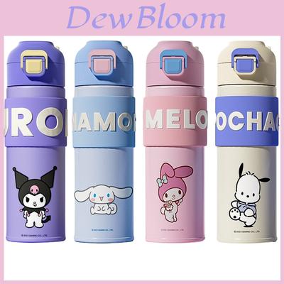 Оригинальная термокружка с лицензией Sanrio, милая и удобная ручка, мультяшная бутылка для воды для студентов