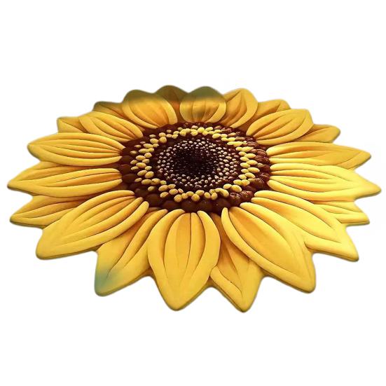 3D Flower Floor Mat Absorbent Large Flower Area Rug Non-Slip Bathroom