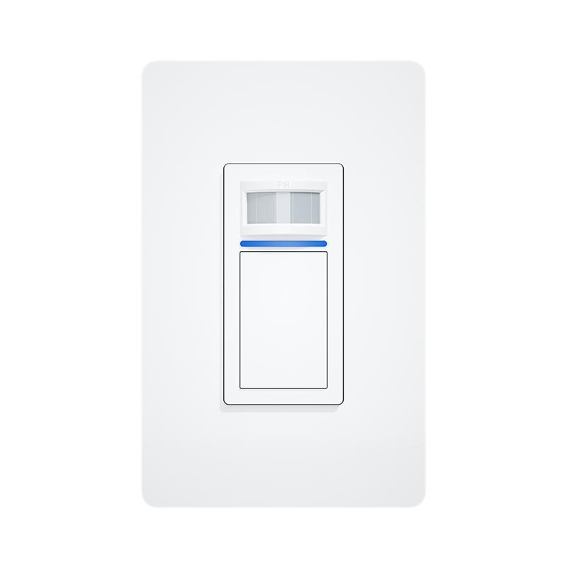 Tuya WiFi Умный PIR Датчик Движения US Стандарт 1/2 Клавишный Выключатель Света 15A AC100-125V Голосовое Управление Работает с Alexa Google Home
