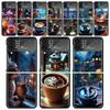 Кофе Чай Чехлы 'Спокойной Ночи' Для Samsung Galaxy Z Flip 4 5 6 7 3 Z Flip7 Flip6 Flip4 Flip5 Flip3 5G Жесткий Ударопрочный Чехол Fundas