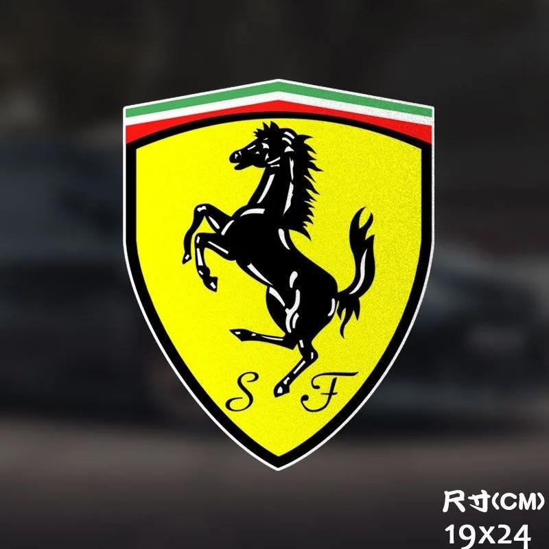 Персонализированная светоотражающая наклейка F1 Формула Скорость Гонки Декоративная наклейка на кузов автомобиля для Ferrari Roma 488 Portofino F8 Spider SF90 try1yr