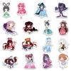52 PCS Stickers Fairy Dream Leaf Lori Characters Including Princess Aizhen Suitable for Peripheral Decorations of Hand Accounts  Waterproof Stickers.