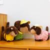 Cute Puppy Doll Creative Dachshund Plush Toy Cartoon Doll Birthday Gift Pillow Rag Doll