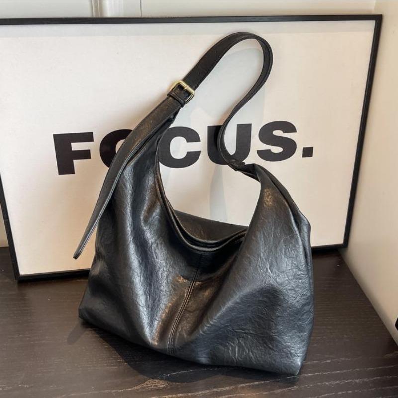 Simple Retro Underarm Bag Women's Autumn and Winter Super Popular Shoulder Bag High-end Sense Large-capacity Tote Bag