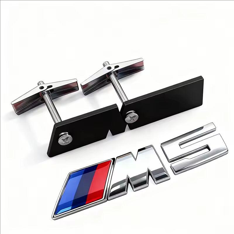 CTCE1 3D ABS/Metal Car Styling Front Grille Badge Emblem Accessory For BMW M E46 E90 E60 F30 F10 E39 E36 F20 G30 G20 E87 E92 E91 E30