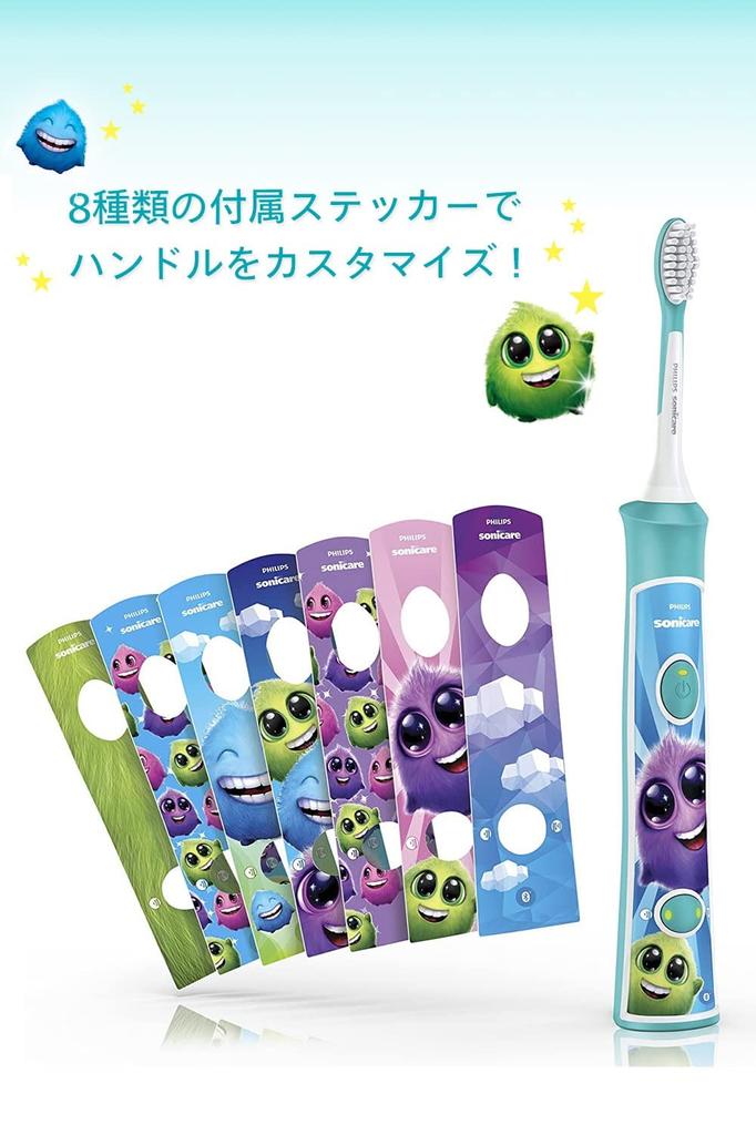 Philips Электрическая зубная щетка Sonicare Kids Aqua (Возраст 4+) HX6322/06