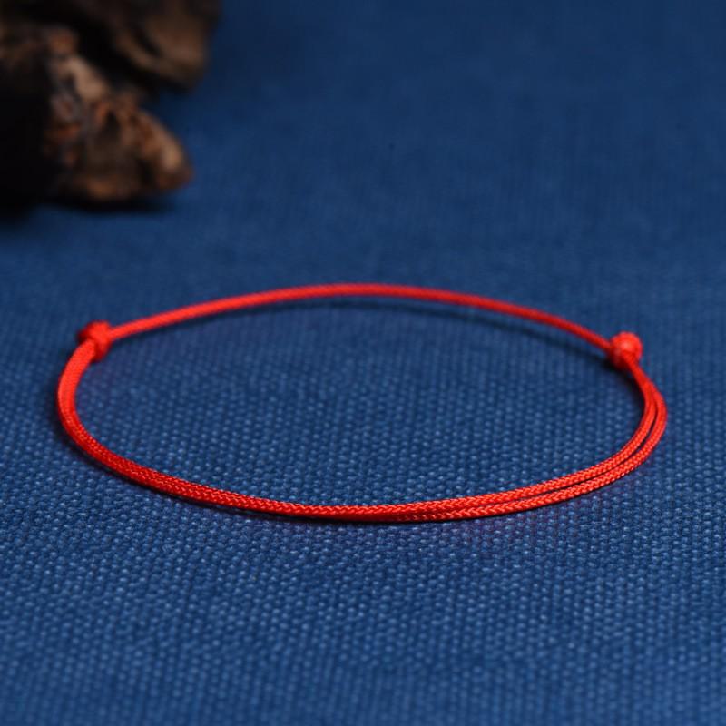 Сплетенный вручную красный браслет со знаком зодиака и браслет на ногу - этнический стиль 