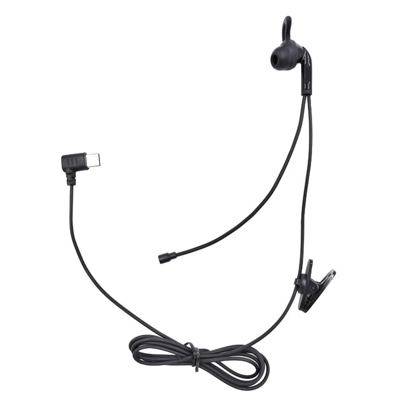 1 шт. Для V6 Pro V4C Plus Q8 F6 V7 Judge Гарнитура для ушного интеркома Тип-C USB-C Интерфейс Судья Внутриканальные наушники