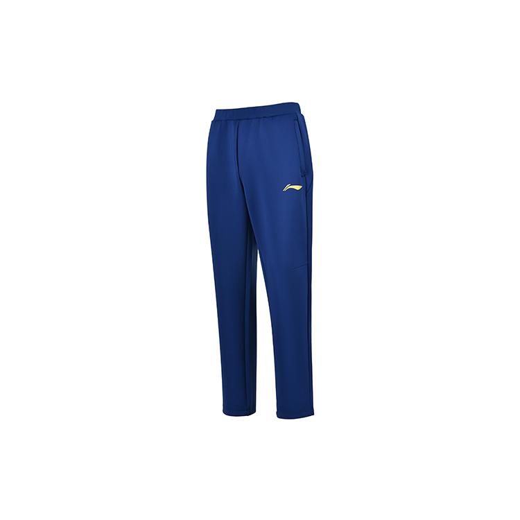 Коллекция настольного тенниса Li Ning Трикотажные спортивные штаны Мужские Имиджевый синий AKLU261-2