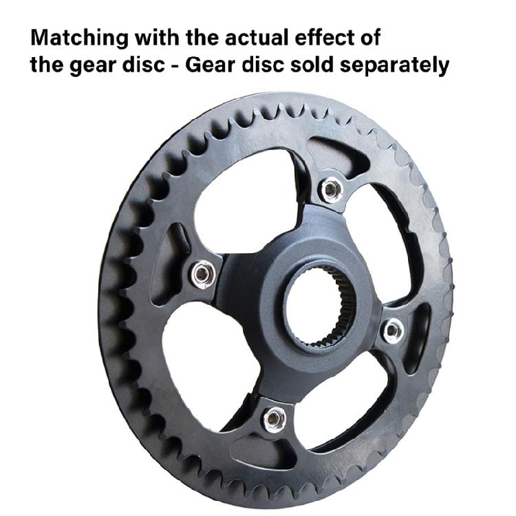 Electric Bike Motor Controllers Aluminum Alloy 104mm Electric Bike Gear Adapter For Motor Spiders Chain Rings Adapter