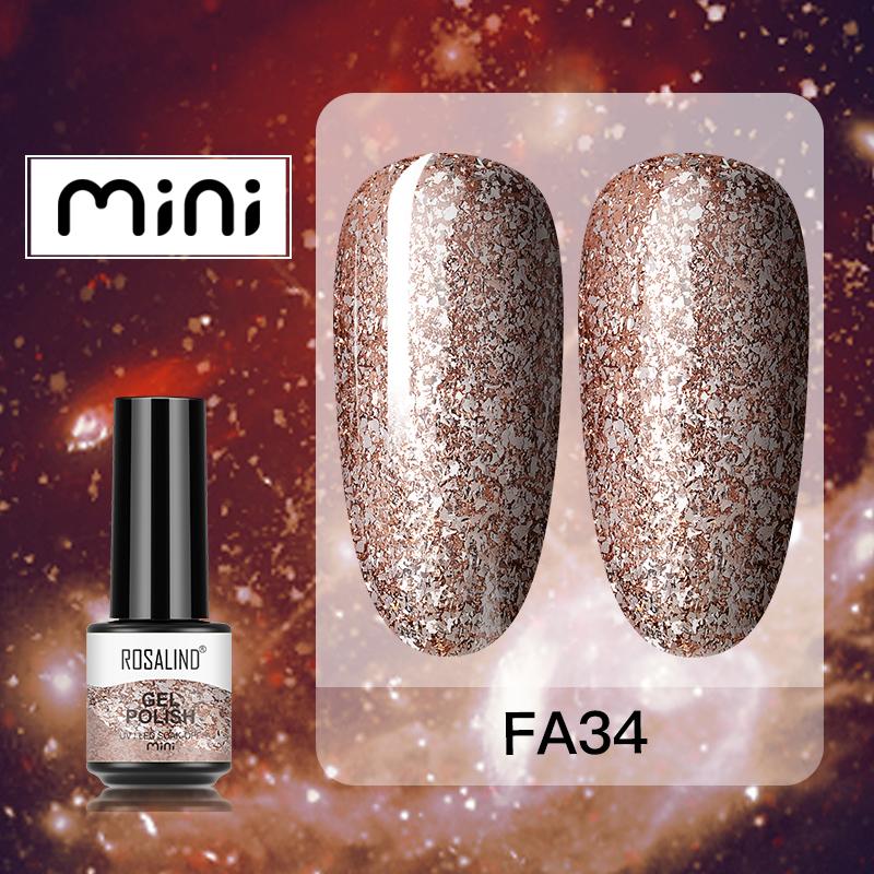ROSALIND Гель-лак для ногтей Полуперманентный гель УФ-лак Гибридная основа и верхнее покрытие Праймер Гель-лак с блестками «кошачий глаз» Клей для ногтей