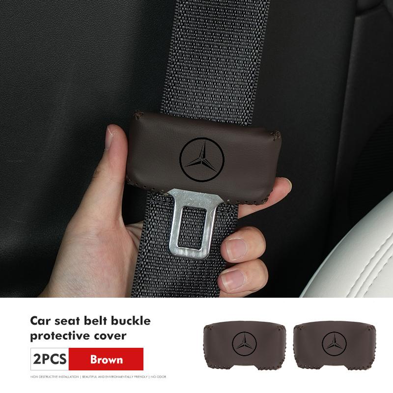 AABCW1 For Benz Car Styling Seatbelt Protector Clip Anti-Collision Anti-Scratch Cover Accessories CITAN VITO SPRINTER CLS SLK Sport ML