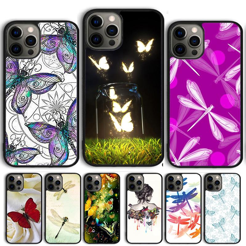 Beautiful Butterfly Nature Wildlife Soft Phone Case Cover For iPhone 17 Air 15 16 14 13 12 Pro Max 11 Pro Max Plus