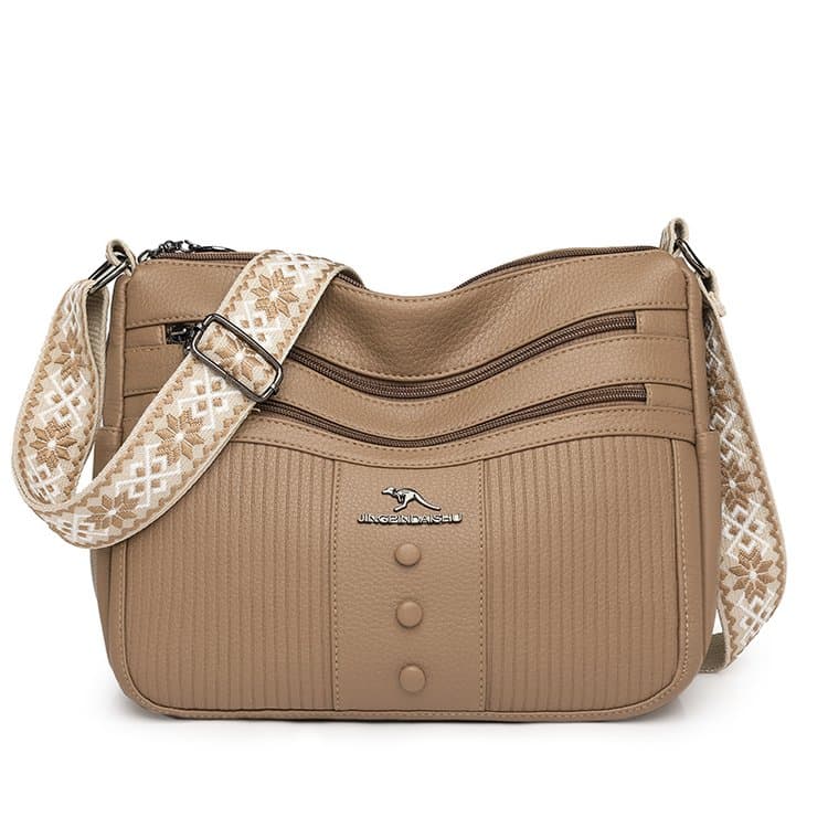 Женская модная большая вместительная сумка на плечо, сумка через плечо