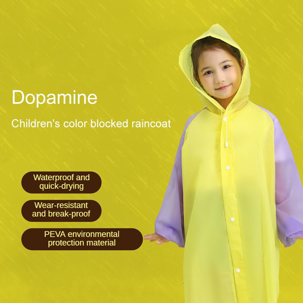 Cartoon Kids Baby Raincoat for Children Rain Coat Rainwear Student Poncho Rain Coat Kids