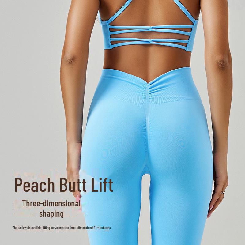 [Juman] Женские штаны для йоги с высокой талией и высокой эластичностью — летний дизайн для похудения и подтяжки бедер