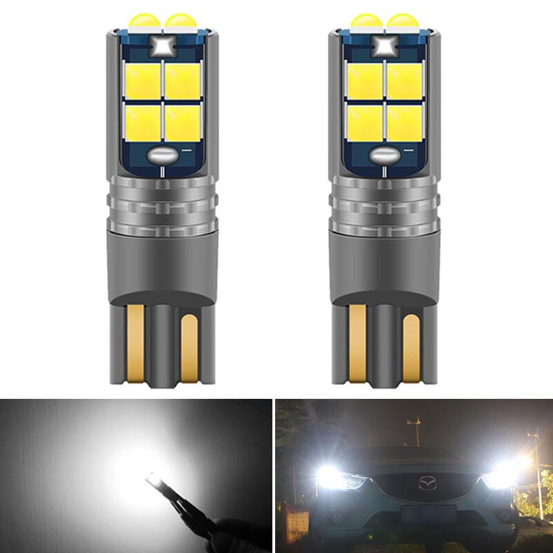 Светодиодные габаритные огни T10 12V 24V T10 для грузовика, мотоцикла, скутера, автомобиля T10 W5W Габаритный огонь, подсветка номерного знака, ДХО