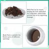 50PCS/Set Plastic Flower Pot Hole Mesh Pad Round Flower Pot Gasket  Bonsai Flower Tools