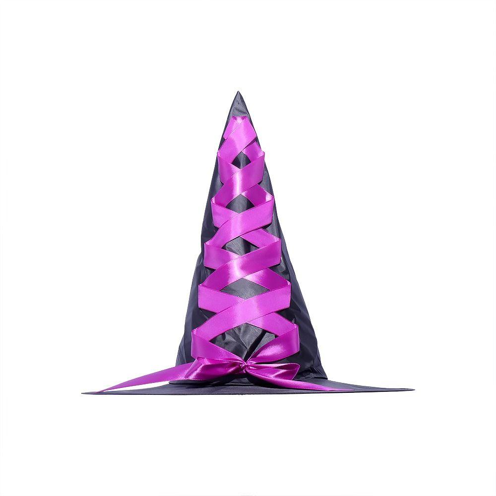 3D Halloween Broom Ornaments Cartoon Witch Dress Up Ornaments Festival Atmosphere