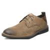 Large Size Autumn Men'S Matte Leather Shoes British Style Zhongbang Business Casual Shoes Increase In Tide