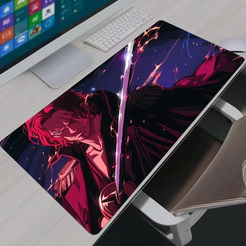 Shanks Mouse Pad Large Gamer Xxl Keyboard Desk Mouse Mat One Piece Mouse Pads Carpet Rubber Tapis Souris Gaming Notbook Mousepad