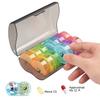 1Pc Weekly Pill Case Pillbox 7 Days Medicine Tablet Box Portable Travel Drugs Storage Organizer Secret Compartments Pill Box