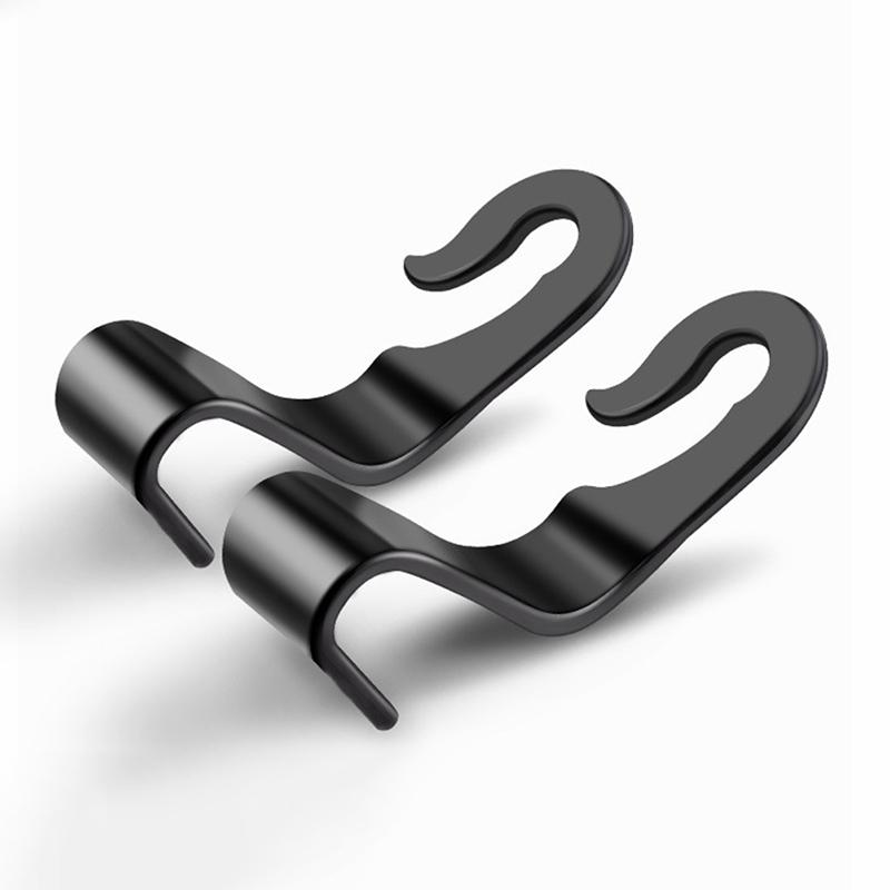 2 шт. Универсальный автомобильный крючок для подголовника заднего сиденья 2 шт. Вешалка для сиденья держатель для органайзера автомобиля