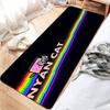 Мультяшные коты N-Nyan Коврики для комнаты Дешевле Противоскользящий Современный Коврик с принтом для гостиной Балкона Приветственный