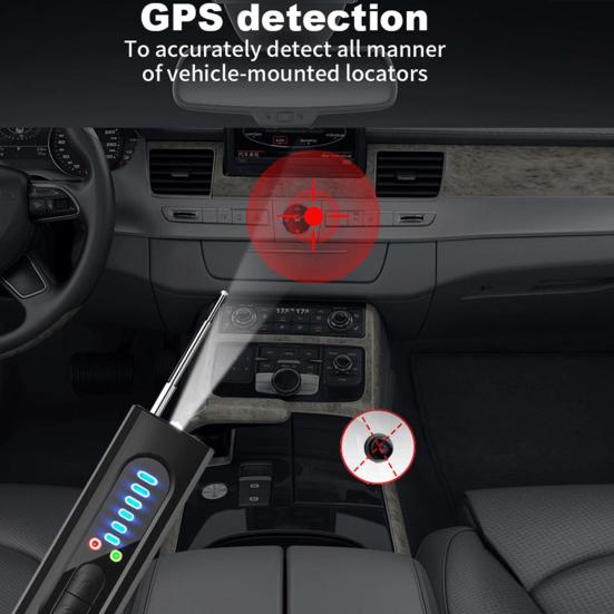 Camera Detector Wide Frequency Range Easy Operation Compact Size Portable Anti-interference Wireless Signal Scanner Detector