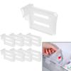 SODOI 8-Piece Set of Refrigerator Divider Clips, Refrigerator Storage, Kitchen Storage, Can Storage Rack, Space-Saving Pantry, Beer Storage Box, Refri