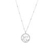 Collier Luxenter Mama En Argent 925 Finition Plaqué Rhodium