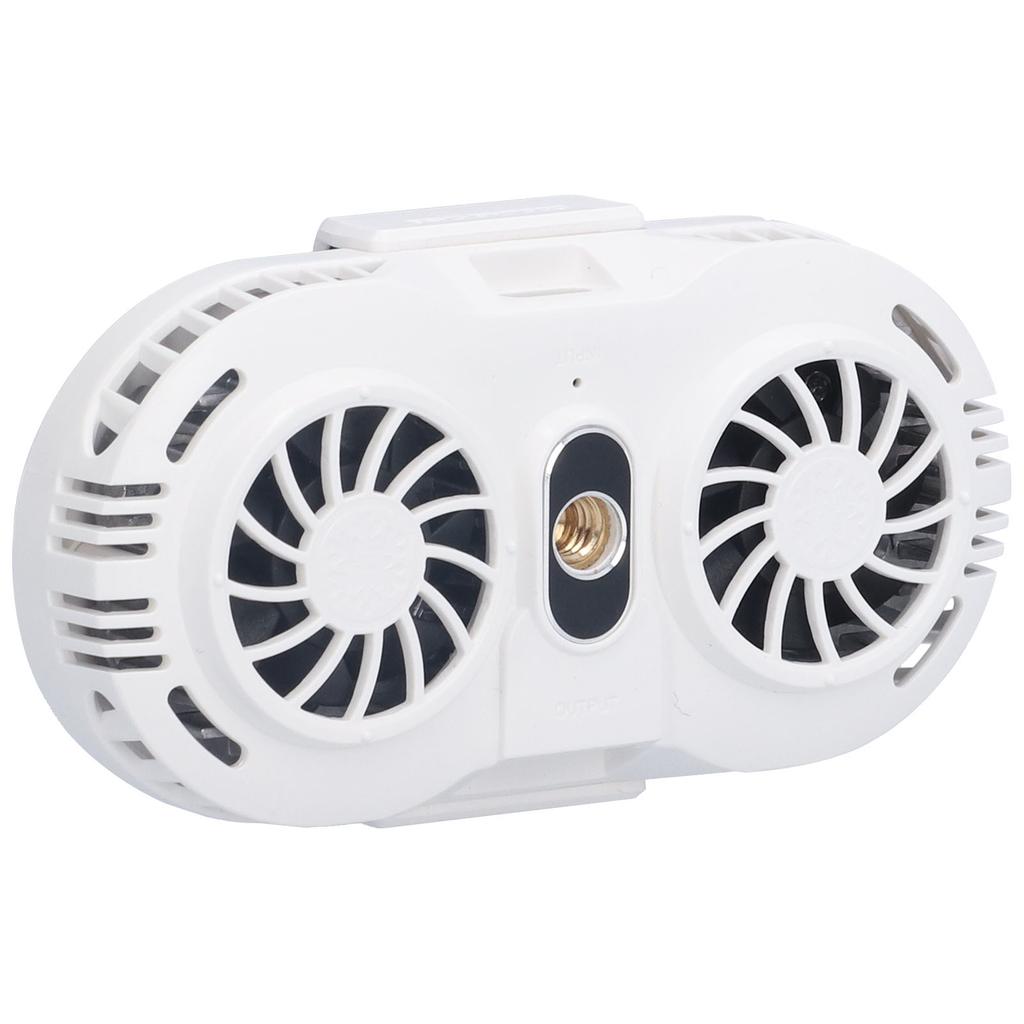 Охлаждающий вентилятор для мобильного телефона, выдвижной бесшумный радиатор для сотового телефона с двойным полупроводниковым охлаждающим чипом